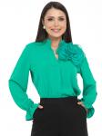 Блуза Модная Люкс (изумруд)