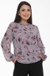 Блуза Волшебный шифон (пыльная роза)