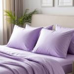 Набор: 2 наволочки поплин гл/кр 70х70 цвет: Сирень