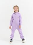 Комбинезон с клапаном и капюшоном "Лаванда" утепленный