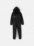 Комбинезон с нагрудными карманами "Уголь" 7+