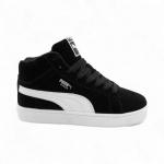 Кроссовки на меху А66 черные