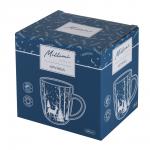 MILLIMI Кружка с двойными стенками "Новогодняя", 330 мл, стекло