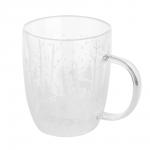 MILLIMI Кружка с двойными стенками "Новогодняя", 330 мл, стекло