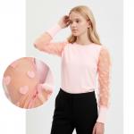 Блузка нарядная кулирка с лайкрой 2020100103