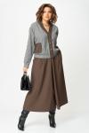 Костюм Aira Style 24131-1 шоколадный