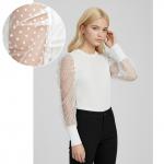 Блузка нарядная кулирка с лайкрой 2020100101