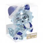 Ёлочная игрушка "Весёлый котёнок"  7*5*10 см, Голубой