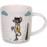Кружка керамическая 350мл "Мышиная семейка"