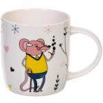 Кружка керамическая 350мл "Мышиная семейка"
