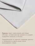 Пододеяльник 2-спальный SL Home Percale, 180?220 см, серый, перкаль