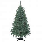Ель искусственная "с инеем" 140 см, 280 веток, ПВХ