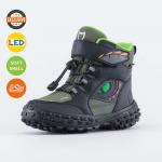 *оли-чер ботинки школьные комбинирован.