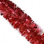 СНОУ БУМ Мишура 10x200см, ПЭТ, красная, 26-329