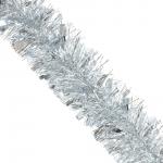 СНОУ БУМ Мишура 10x200см, ПЭТ, серебро, 26-334