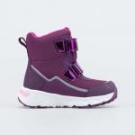 бордовый ботинки малодетские комбинирован.