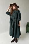 Платье  SEPTEMBER104/02/Темно-зеленый