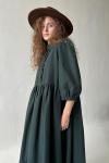 Платье  SEPTEMBER104/02/Темно-зеленый
