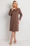 Платье женское  6162Н/02/ореховый