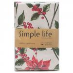 Набор салфеток декоративных 35х35 - 6 шт, саржа 'Пуансеттия ВБ'