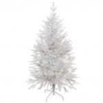 Ёлка "Мальва" 120 см, ПВХ, резина (198 веток), Белая