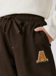 Брюки (утепленные) детские для мальчиков Dikidji шоколадный
