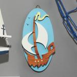 Вешалка настенная «Корабль», крючок декоративный, 15?8 см