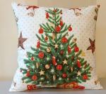 Подушка "Новогодняя" 40*40 + ароматическое саше в подарок ПНГ-10