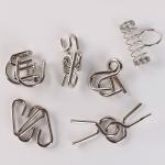 Адвент - календарь новогодний с металлическими головоломками «Дракончики», 6 шт.