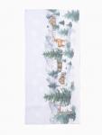 Дорожка новогодняя на стол «Этель» Forest animals 30?70 ± 5 см, 100% хл, саржа 190 г/м?