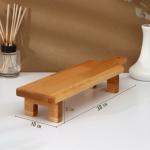 Доска для подачи с ручкой Adelica, на ножках, 38?10?6 см, дерево берёза