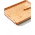 Доска - блюдо для подачи сервировочная Adelica «Лопата», 25?16.7?1.8 см, пропитано минеральным маслом, дерево берёза