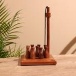 Игра настольная «Боулинг», 12?12?21 см, дерево шишам