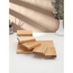 Доска для подачи с подиумами Adelica, 28?19.5?11 см, 5 ступеней, пропитана маслом, дерево берёза