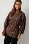 Блуза LYUSHe 4217 коричневый