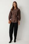 Блуза LYUSHe 4217 коричневый