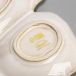 Менажница «Морская ракушка», 12?20 см белая