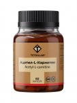 L?Карнитин TETRALAB, поддержка энергии, метаболизма и сжигания жира, 500? мг, 60 капсул