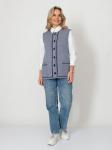 Жилет С 7772/индиго