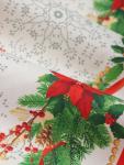 Дорожка на стол «Этель» Рождественский балл 30?70 ±3 см, 100% хлопок, саржа 190 г/м?