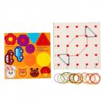 Геоборд «Давай играть!», 13 фигурок, 20?20 см