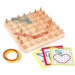 Геоборд с карточками, 23?23 см