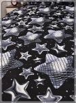 Детское постельное белье бязь Звездная ночь вид 8/3 черный