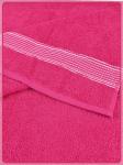 Набор махровых полотенец 3 шт Фуксия