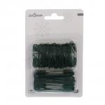 СНОУ БУМ Крючки для елочных игрушек 6.3см + 3.8 см, металл, 50 шт