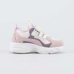 беж-роз полуботинки малодетская, дошкольная Комбинирован.