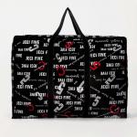 Сумка хозяйственная на молнии, 54 л, 60?20?45 см, чёрная