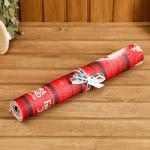 Коврик - лежак для бани и сауны с принтом «Лежак для крутейшей баньки», 150?50 см, полиэфир, «Банная забава»