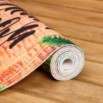 Коврик - лежак для бани и сауны с принтом «Хозяин Бани», 150?50 см, полиэфир 70%, шерсть 30%, «Банная забава»