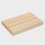 Доска разделочная Доляна «Классика», 30?20?3 см, дерево берёза